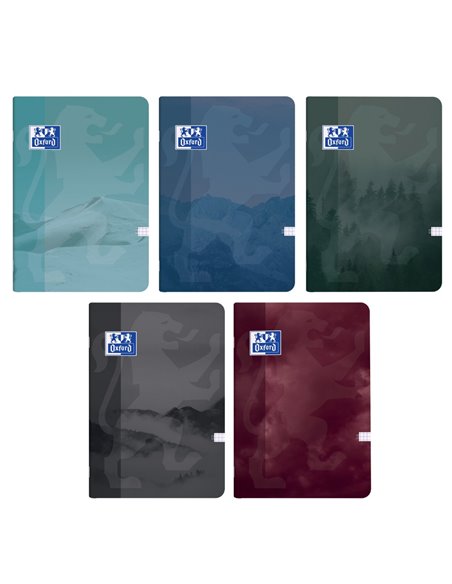 Caiet A4 Oxford, 80 file, 80g/mp, matematica, Motiv teenager