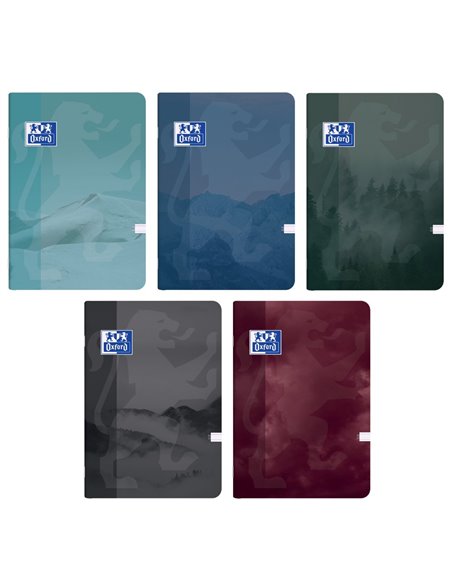 Caiet A4 Oxford, 80 file, 80g/mp, dictando, Motiv teenager