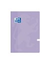 Caiet Oxford A4, 60 file, hartie Optik 80g/mp, dictando, Motiv touch pastel, Mov