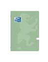 Caiet Oxford A4, 60 file, hartie Optik 80g/mp, dictando, Motiv touch pastel, Verde