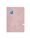 Caiet Oxford A4, 60 file, hartie Optik 80g/mp, dictando, Motiv touch pastel, Roz