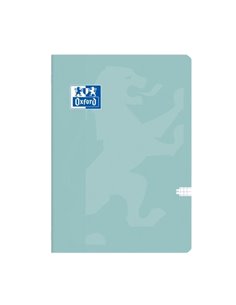 Caiet Oxford A4, 60 file, hartie Optik 80g/mp, matematica, Motiv touch pastel, Albastru