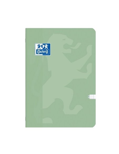 Caiet Oxford A4, 60 file, hartie Optik 80g/mp, matematica, Motiv touch pastel, Verde