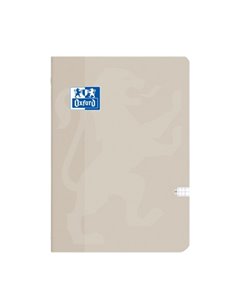 Caiet Oxford A4, 60 file, hartie Optik 80g/mp, matematica, Motiv touch pastel, Crem