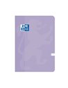 Caiet Oxford A4, 60 file, hartie Optik 80g/mp, matematica, Motiv touch pastel, Mov