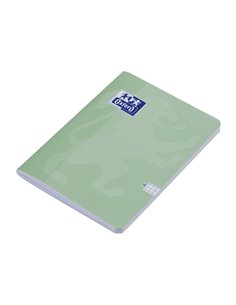 Caiet Oxford A4, 60 file, hartie Optik 80g/mp, matematica, Motiv touch pastel, Verde 2