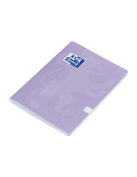 Caiet Oxford A4, 60 file, hartie Optik 80g/mp, dictando, Motiv touch pastel, Mov