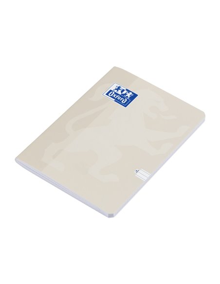 Caiet Oxford A4, 60 file, hartie Optik 80g/mp, dictando, Motiv touch pastel, Crem