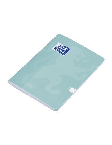 Caiet Oxford A4, 60 file, hartie Optik 80g/mp, dictando, Motiv touch pastel, Albastru