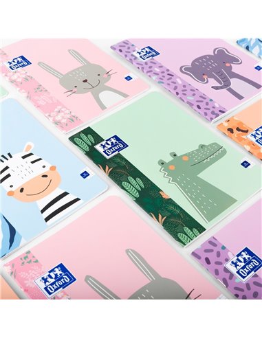 Set 3 caiete Oxford A5 Tip II, 24 file, 90 g/mp, Motiv kids, Baieti