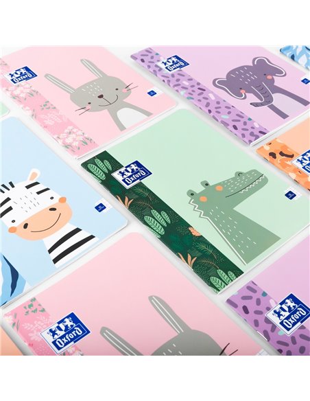 Set 3 caiete Oxford A5 Tip II, 24 file, 90 g/mp, Motiv kids, Baieti