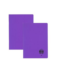 Set 2 caiete DACO A5, 100 file, 70g/mp, matematica, coperta plastic, Mov