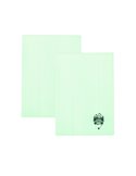 Set 2 caiete DACO A5, 100 file, 70g/mp, matematica, coperta plastic, Verde pastel