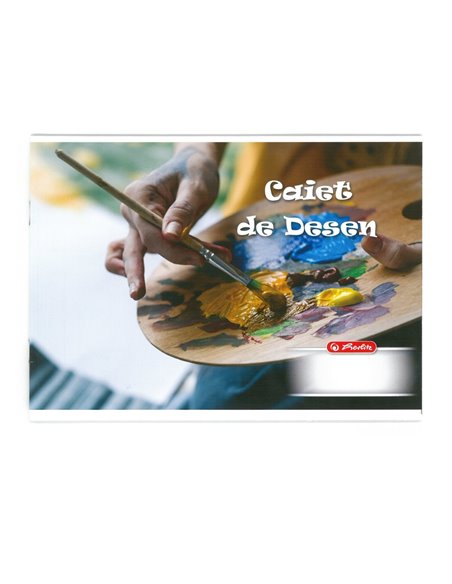 Caiet desen Herlitz 24 file, motiv Rock Your School, 1buc.