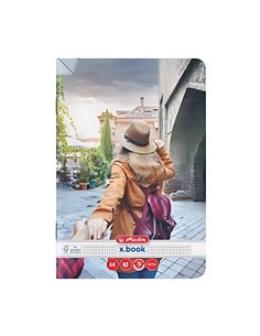 Set 5 x Caiet Herlitz A4, 80 file, Matematica, Motiv Follow Me 2
