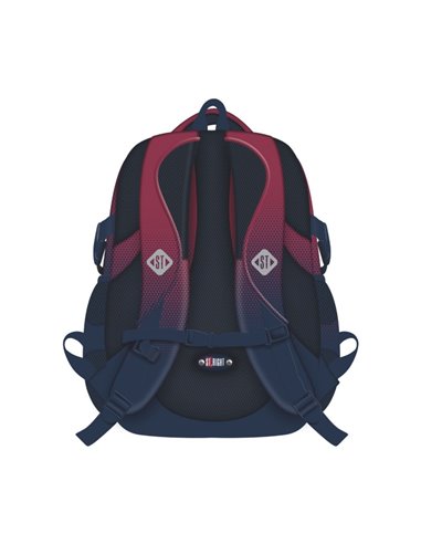 Ghiozdan scoala St. Majewski St.Right G690, 42x32x21cm, Burgund gradient