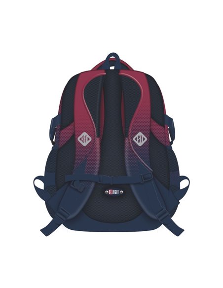 Ghiozdan scoala St. Majewski St.Right G690, 42x32x21cm, Burgund gradient