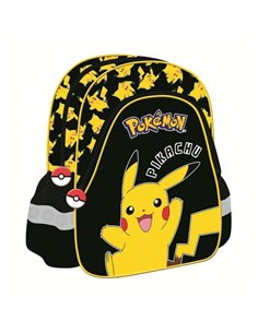 Ghiozdan gradinita St.Majewski G765, 28x23cmm, Motiv Pikachu