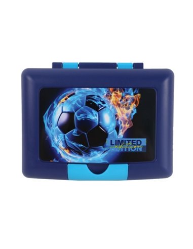 Cutie sandwich S-COOL SC3113, 17.5x13x6 cm, 900 ml, Football limited edition