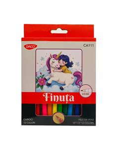 Carioci Daco CA111, 12 culori, Finuta