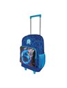Ghiozdan scolar tip troller S-COOL SC3040, 45x32x16.5 cm, Football limited edition