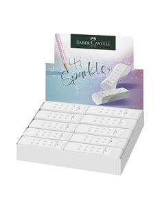 Radiera rollon sparkle Faber-Castell FC187320, Alba 2