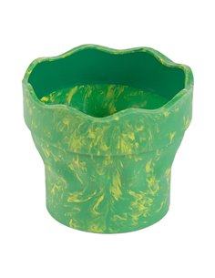 Pahar apa Click&Go Faber-Castell, Motivdinozauri, Verde marmorat 2