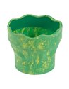 Pahar apa Click&Go Faber-Castell, Motivdinozauri, Verde marmorat