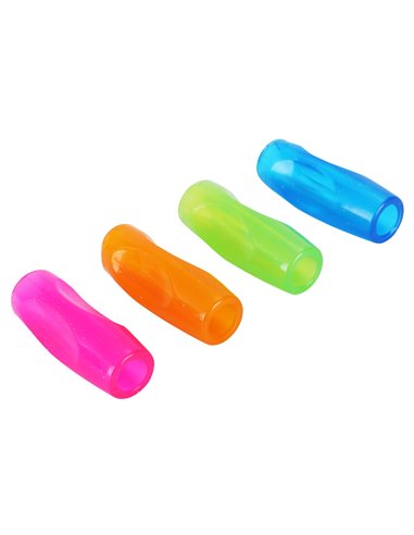 Grip cauciucat pentru creion Deli DLEU75002, 4 buc./set