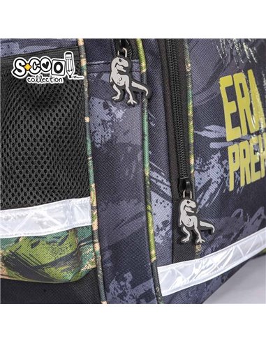 Ghiozdan ergonomic S-COOL SC2125, 40.5x29x13.5 cm, Motiv dino Ghiozdan ergonomic S-COOL SC2125, 40.5x29x13.5 cm, Motiv dino