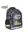 Ghiozdan ergonomic S-COOL SC2125, 40.5x29x13.5 cm, Motiv dino