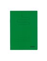 Caiet Herlitz A4, 60 file, 70g/mp, matematica, coperta plastic, Verde