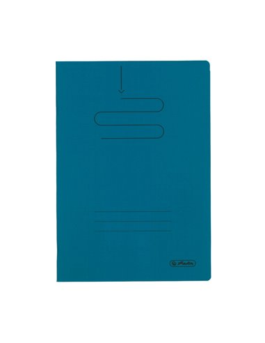 Caiet Herlitz A4, 60 file, 70g/mp, matematica, coperta plastic, Bleumarin