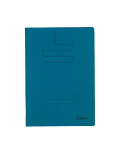Caiet Herlitz A4, 60 file, 70g/mp, dictando, coperta plastic, Bleumarin