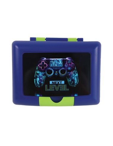 Cutie sandwich compartimentata S-COOL SC3114, 900 ml, Motiv next level