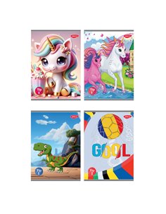 Set 12 caiete Tip I Daco CT5362, 36 file, 100 g/mp, Modele asortate 2