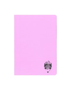 Caiet A5 tip II Daco, 24 file, 100 g/mp, coperta plastic, Mov pastel