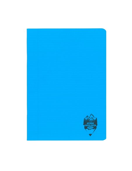 Caiet A5 tip II Daco, 24 file, 100 g/mp, Albastru