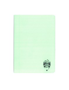 Caiet A5 tip I Daco, 24 file, 100 g/mp, coperta plastic, Verde pastel