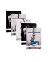 Set 5 caiete Herlitz A4, 60 file, 70 g/mp, dictando, colturi rotunjite, Motiv sports