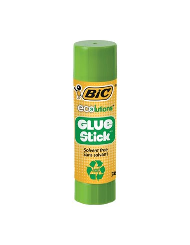 Lipici solid BIC ECOlutions fara solvent, 36 g