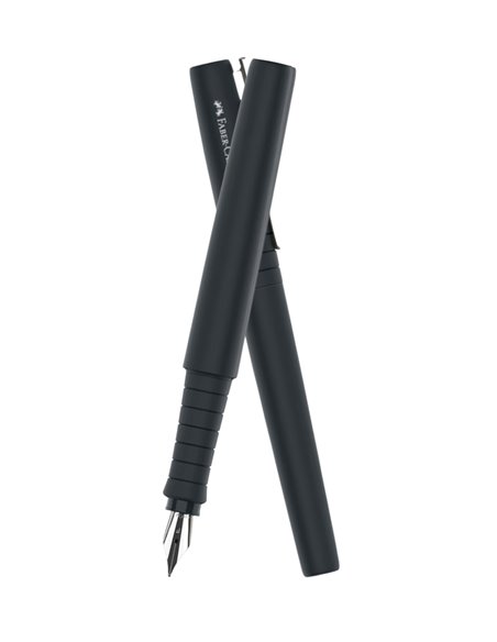 Stilou Poly Pen Faber-Castell FC241006, penita F, Negru