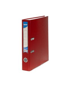 Biblioraft plastifiat A4 NOKI, 5 cm, Visiniu