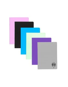 Caiet velin A4  DACO CT461, 70 g/mp, coperta plastic 60 file