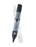 Marker whiteboard Pilot Vboard Master, varf rotund 6 mm, Negru