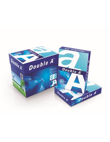 Hartie alba A4  pentru copiator Double A Premium, clasa A, 80 g/mp, 500 coli/top