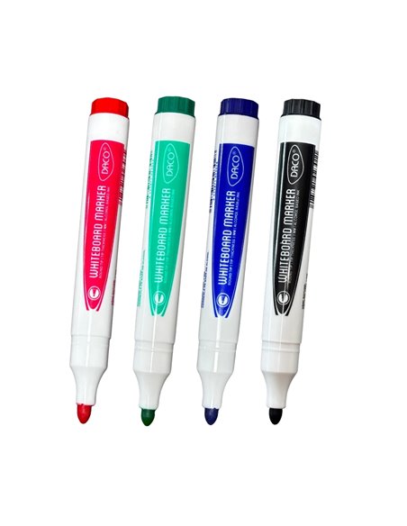Marker tabla magnetica DACO MK230/4, set 4 culori