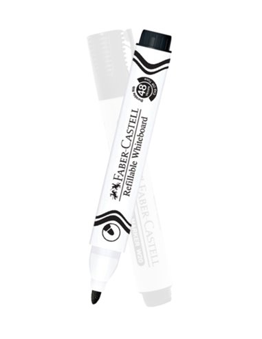 Marker whiteboard w20 FABER-CASTELL, Negru