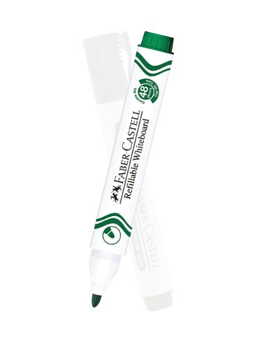 Marker whiteboard Faber-Castell W20, Verde