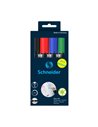 Marker Whiteboard Schneider Maxx 290 2 - 3 mm Varf Rotund - Set 4 buc
